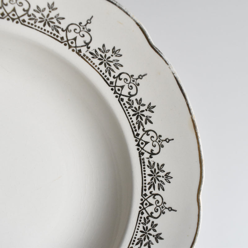 Vintage Deep Dish Villeroy & Boch 7206 Gold C