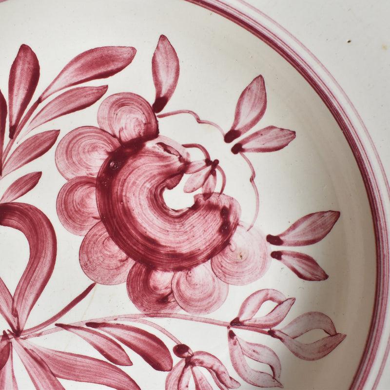 Vintage Deep Plate, Digoin & Sarreguemines, 16 B