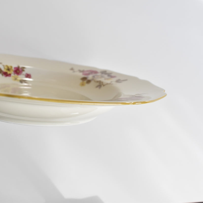 Vintage Deep Plate Hutschenreuther Germany Madelaine B
