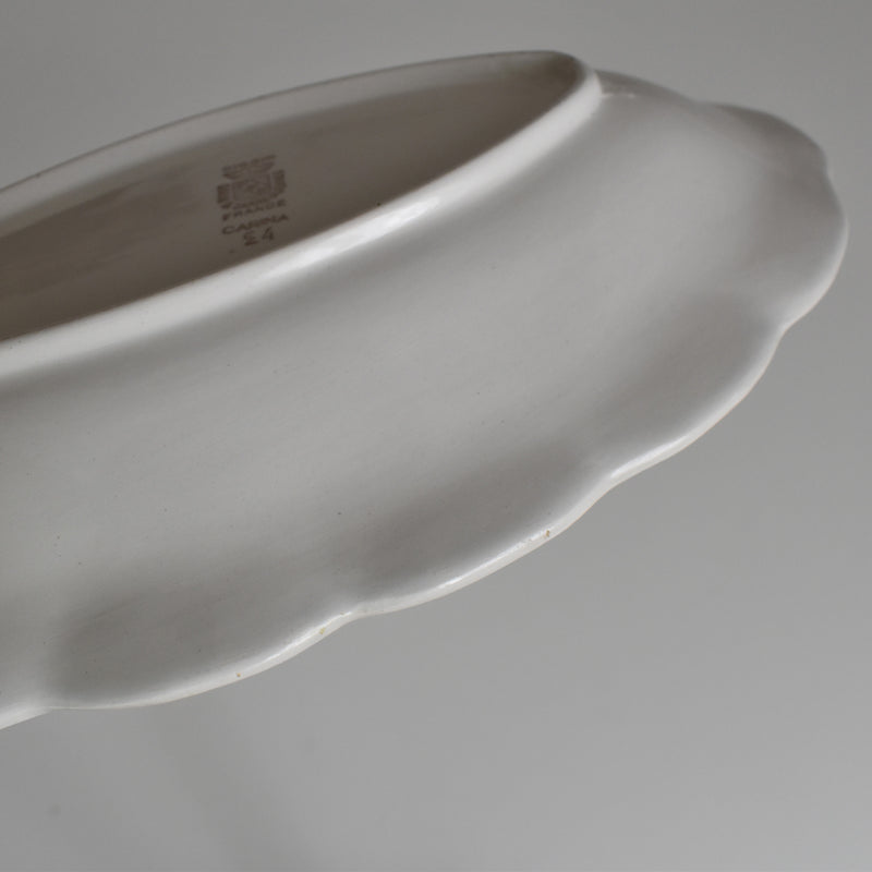 Vintage Digoin & Sarreguemines Carina Ravier Dish