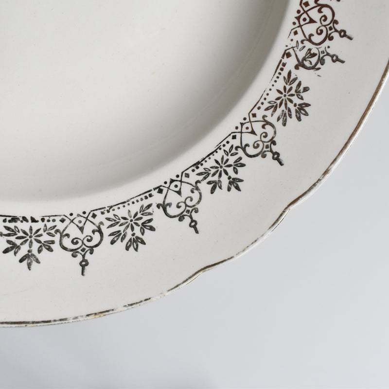 Vintage Deep Dish Villeroy & Boch 7206 Gold C