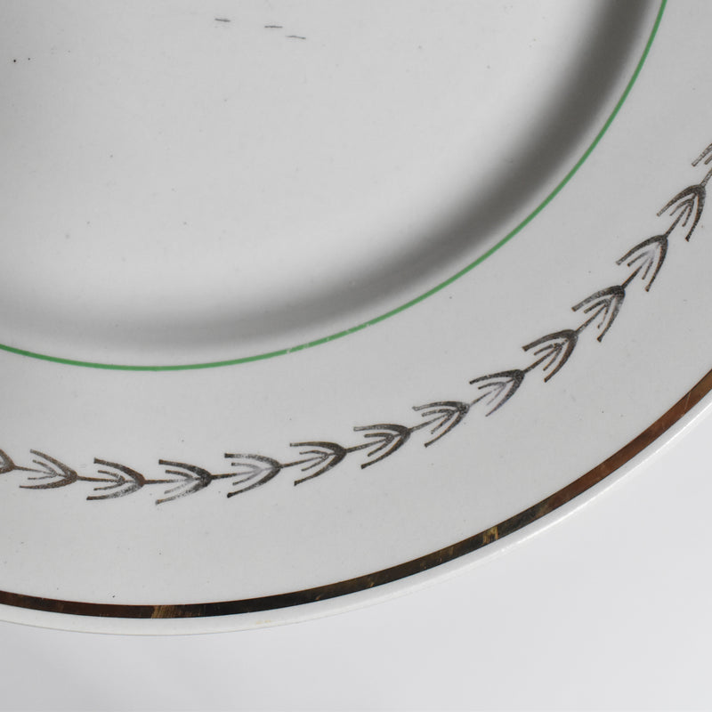 Vintage Plate Gien Colmar H