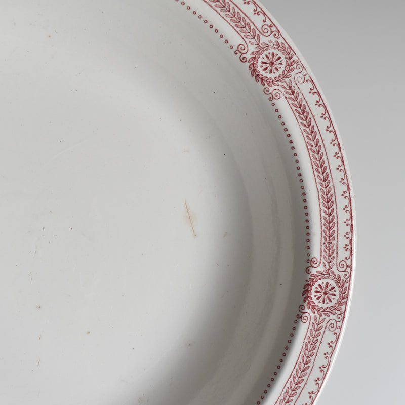 アンティーク深い大皿 U＆Cサルグミンヌ Carina