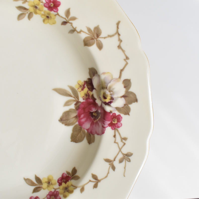 Vintage Deep Plate Hutschenreuther Germany Madelaine B