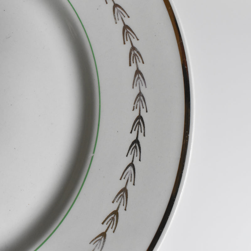 Vintage Plate Gien Colmar H