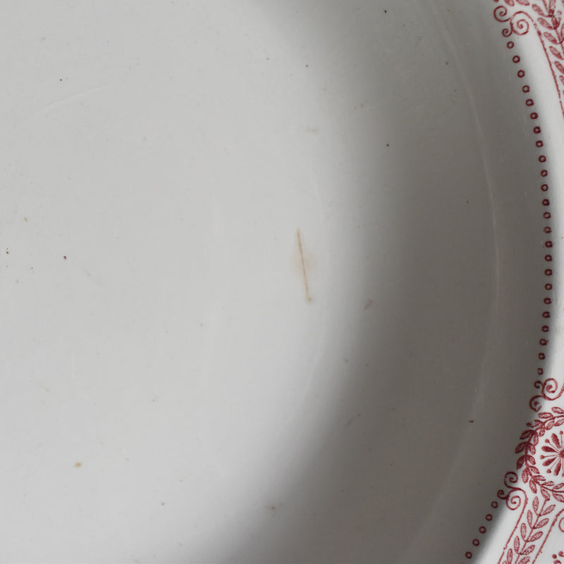 アンティーク深い大皿 U＆Cサルグミンヌ Carina