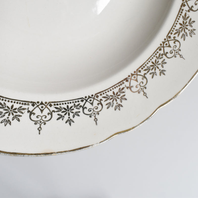 Vintage Deep Dish Villeroy & Boch 7206 Gold C
