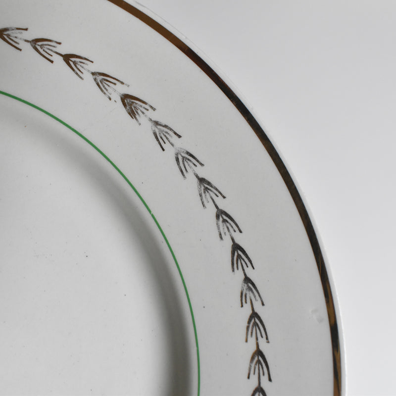Vintage Plate Gien Colmar H