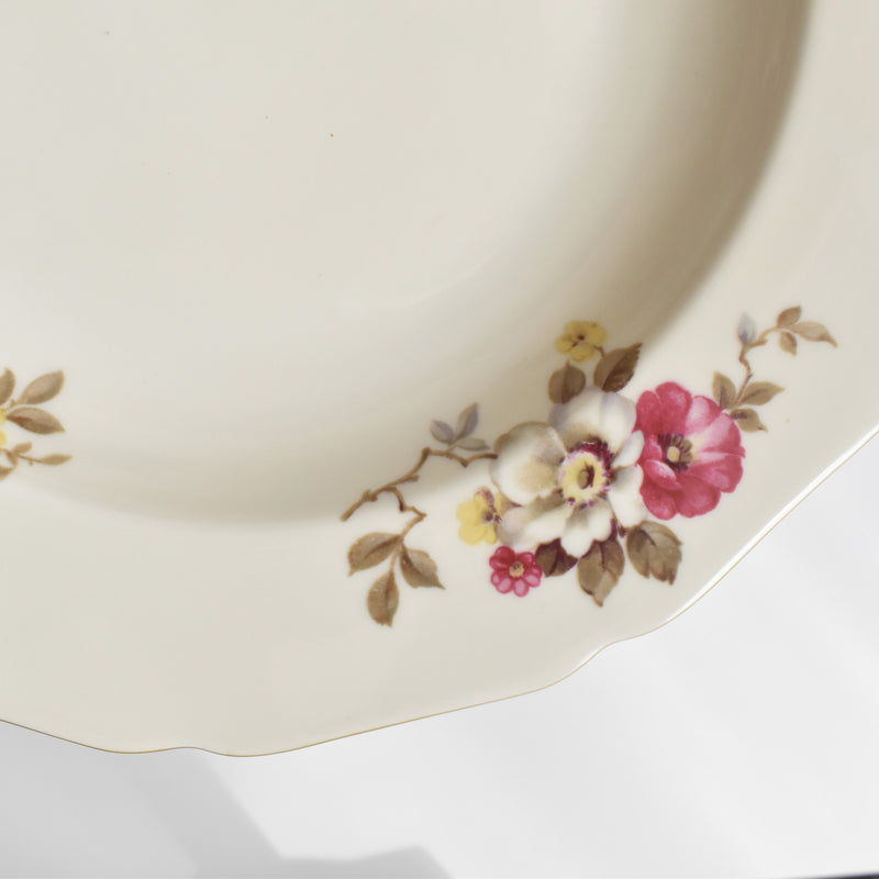 Vintage Deep Plate Hutschenreuther Germany Madelaine B