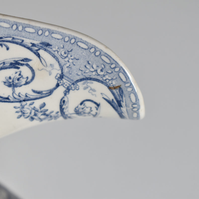Antique Sauce Boat Creil et Montereau Dubarry