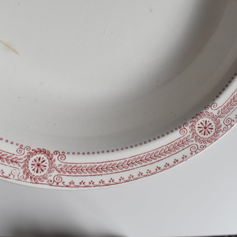 アンティーク深い大皿 U＆Cサルグミンヌ Carina