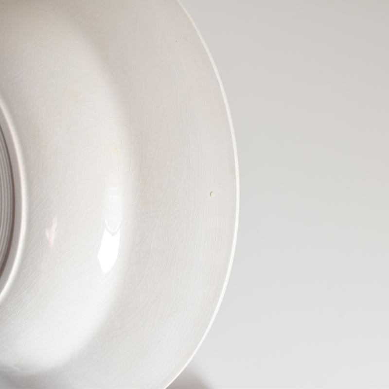 Vintage Deep Plate Digoin & Sarreguemines Ciboulette C