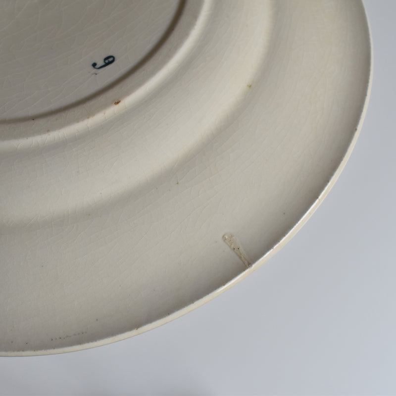 Antique Plate SG Clairefontaine Indien