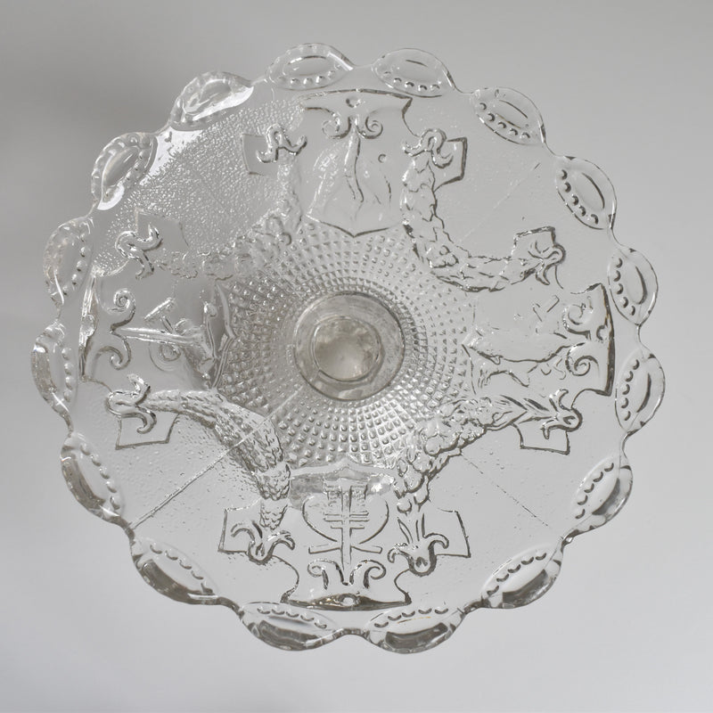 Vintage Glass Compote