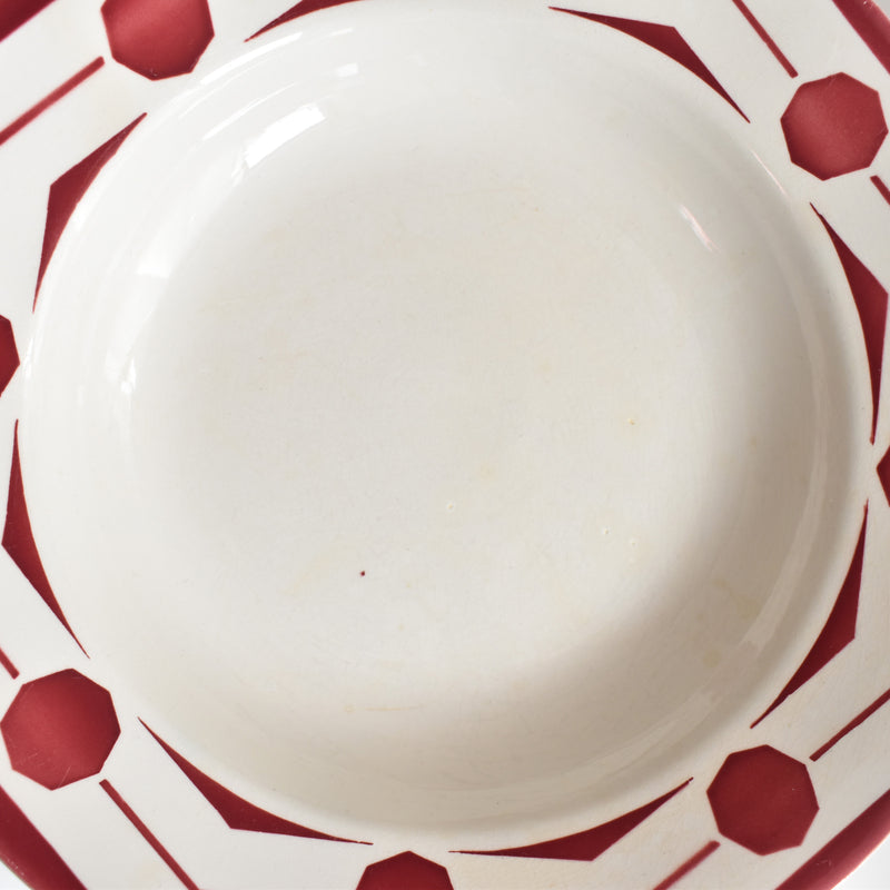 Vintage Deep Plate Digoin & Sarreguemines Ciboulette C