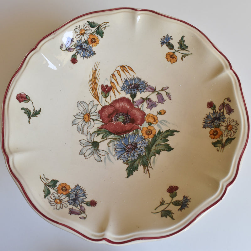 Vintage Compotier Digoin & Sarreguemines Agreste