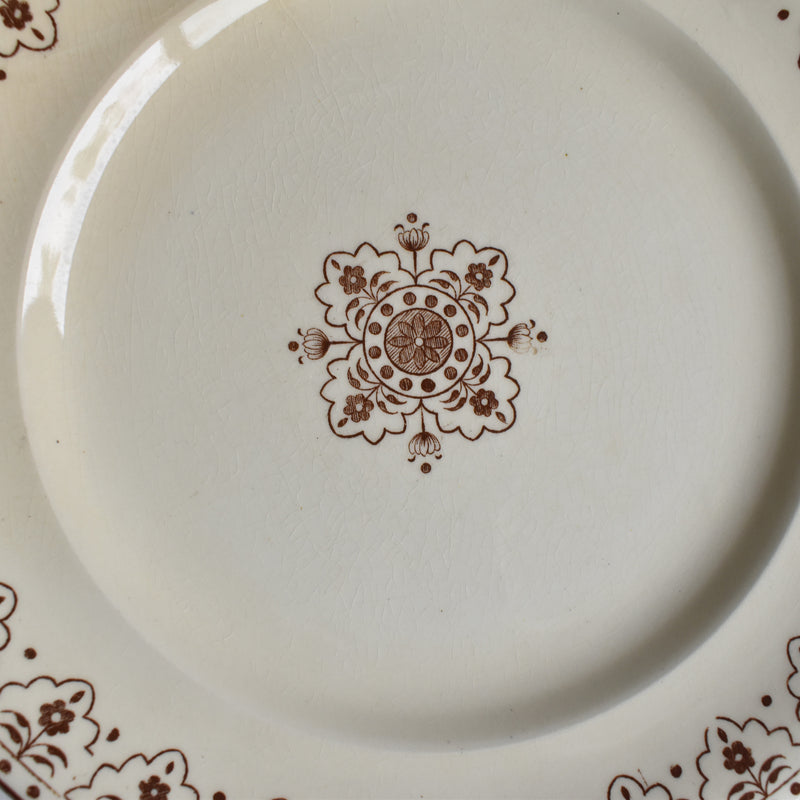 Antique Plate SG Clairefontaine Indien