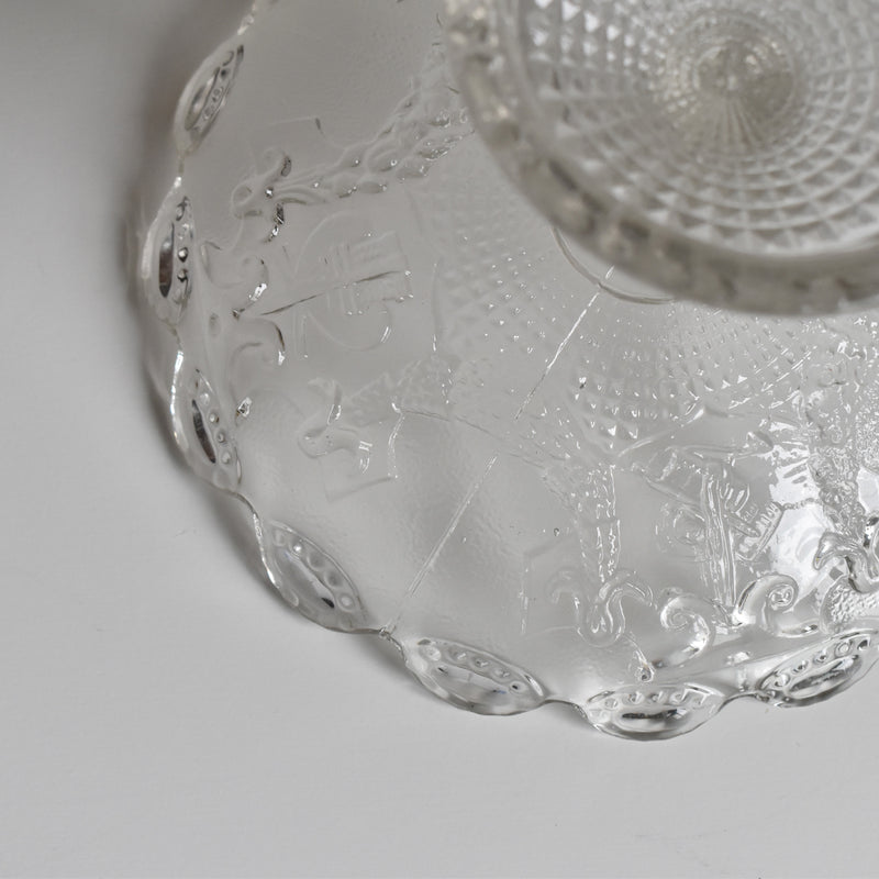 Vintage Glass Compote