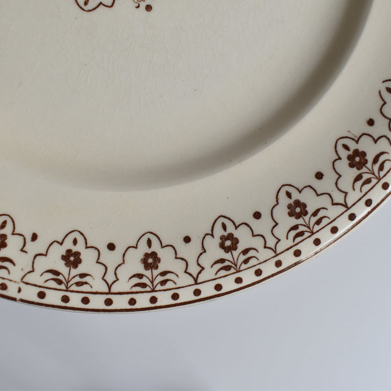 Antique Plate SG Clairefontaine Indien