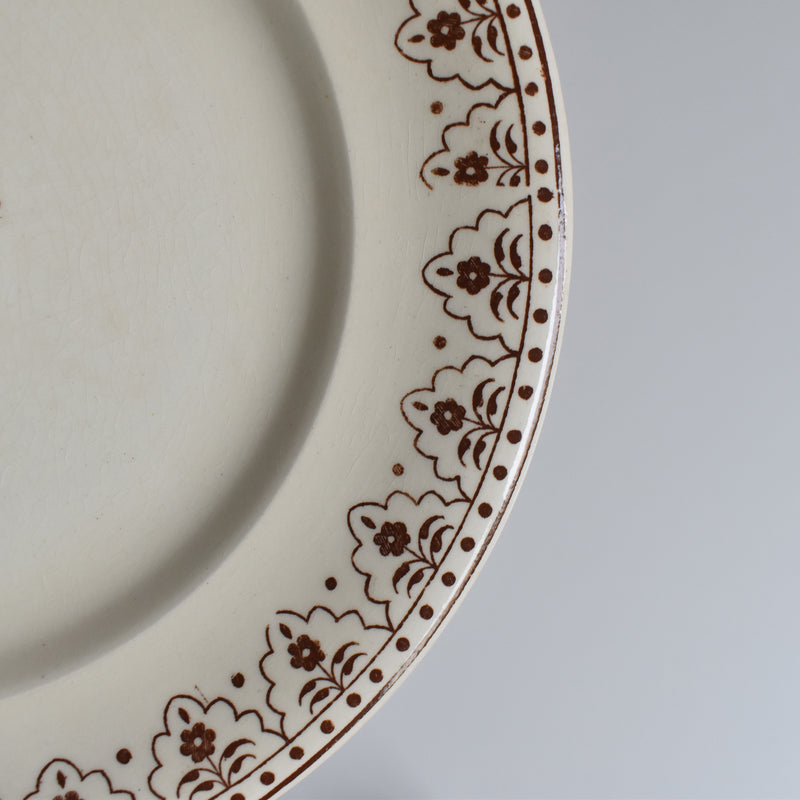 Antique Plate SG Clairefontaine Indien
