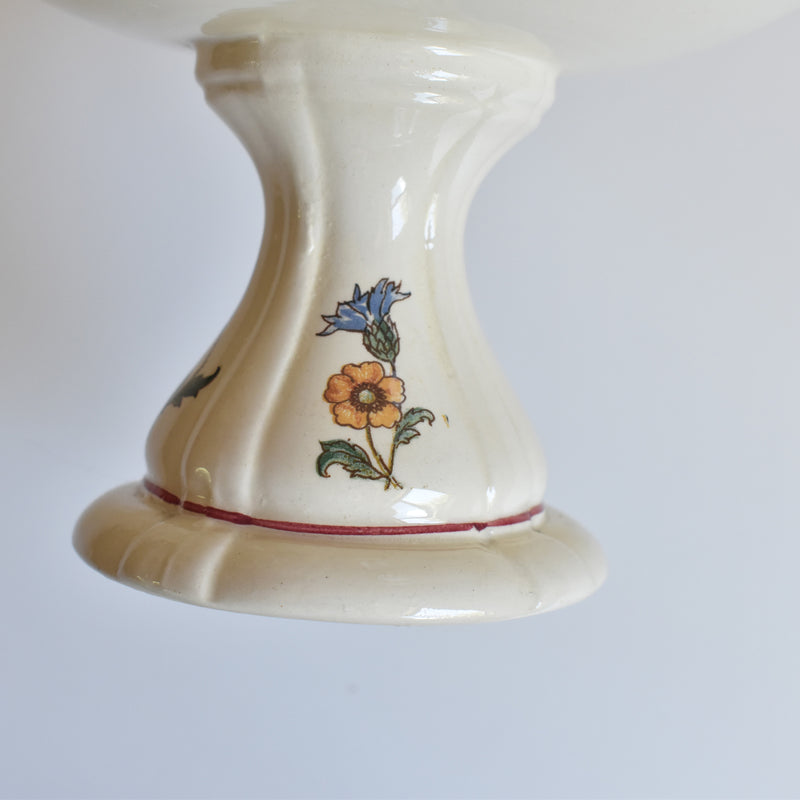Vintage Compotier Digoin & Sarreguemines Agreste