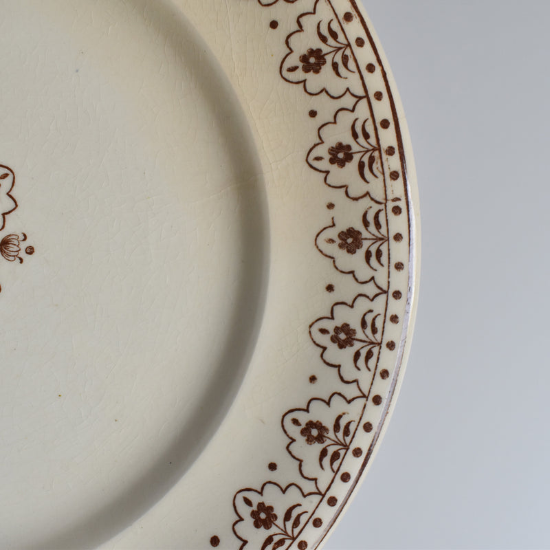 Antique Plate SG Clairefontaine Indien