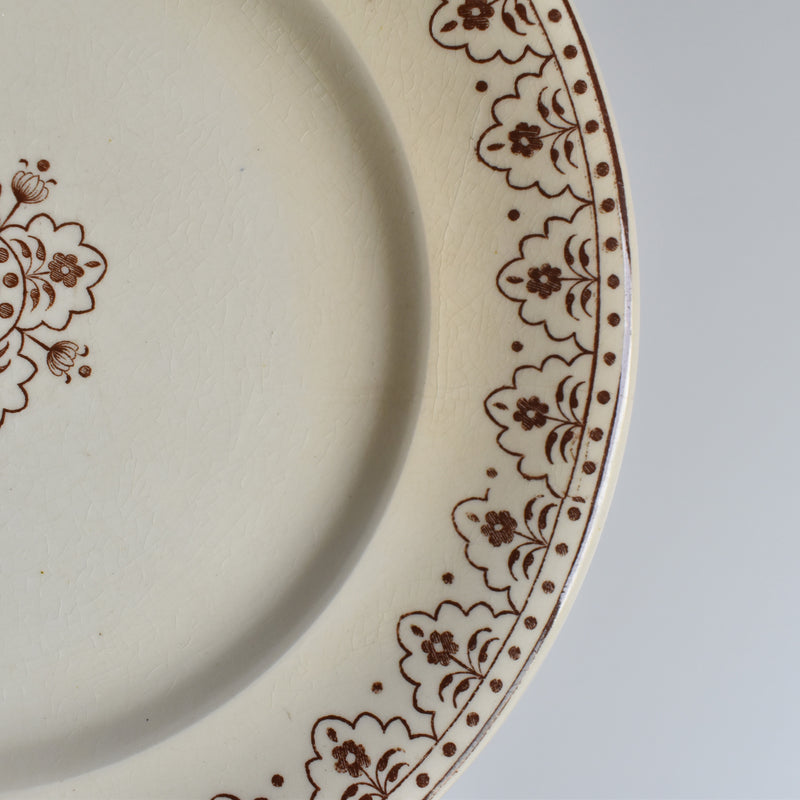 Antique Plate SG Clairefontaine Indien