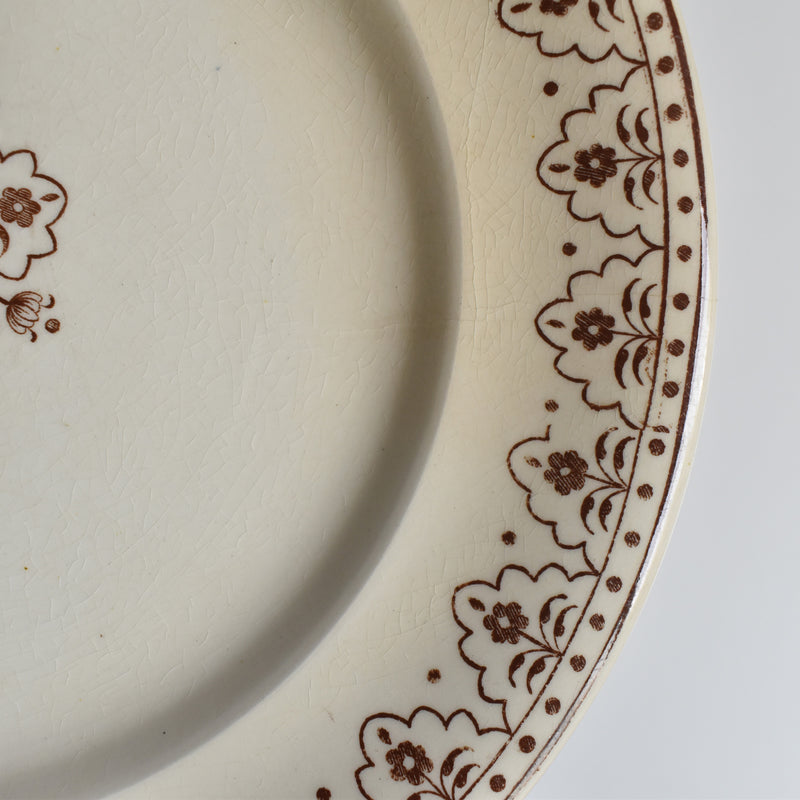 Antique Plate SG Clairefontaine Indien