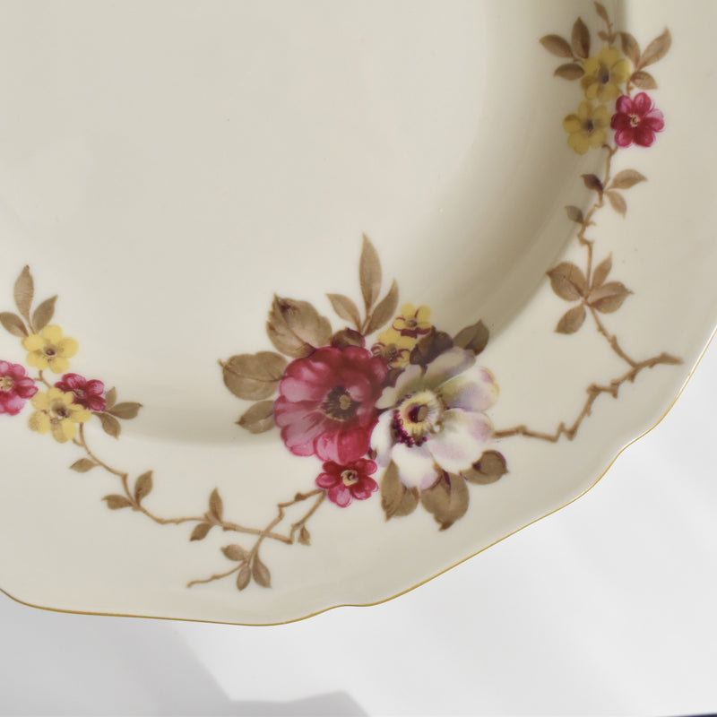 Vintage Deep Plate Hutschenreuther Germany Madelaine C
