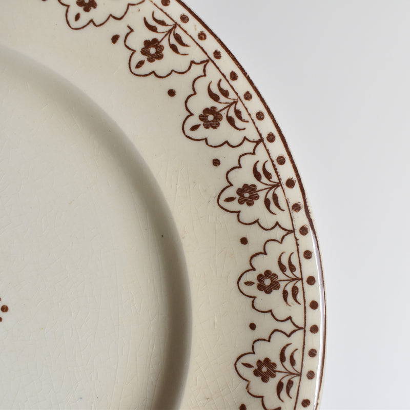 Antique Plate SG Clairefontaine Indien