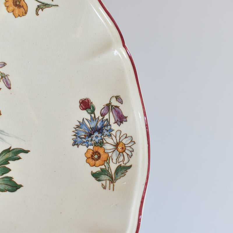 Vintage Compotier Digoin & Sarreguemines Agreste