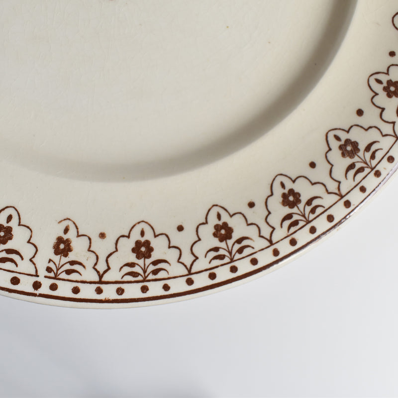 Antique Plate SG Clairefontaine Indien