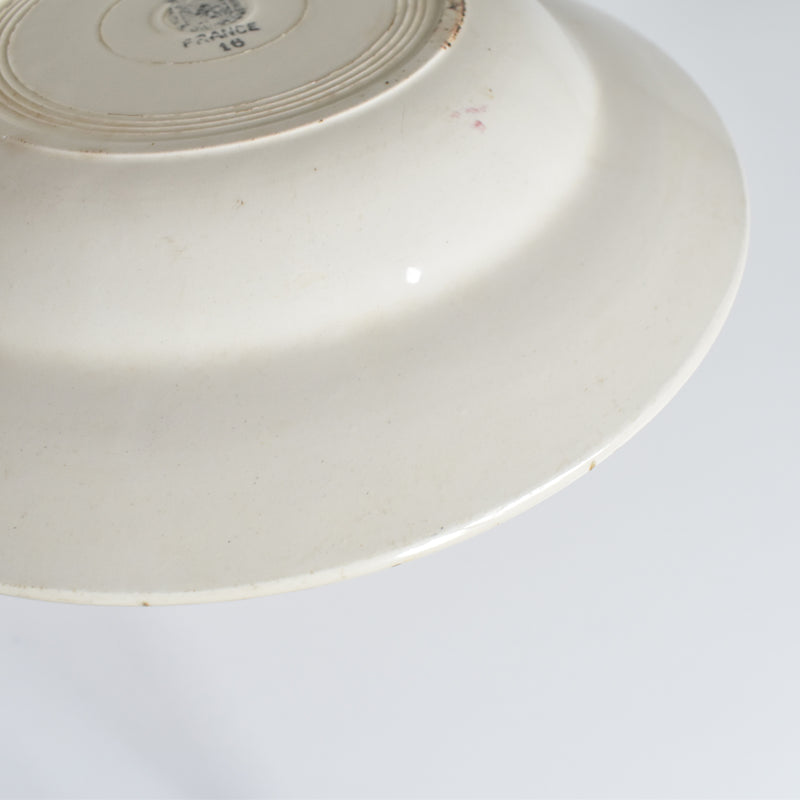 Vintage Deep Dish, Digoin & Sarreguemines, 16 D