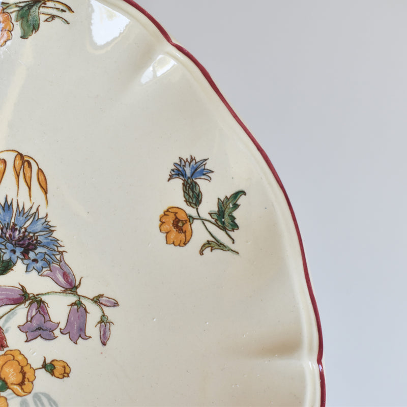 Vintage Compotier Digoin & Sarreguemines Agreste
