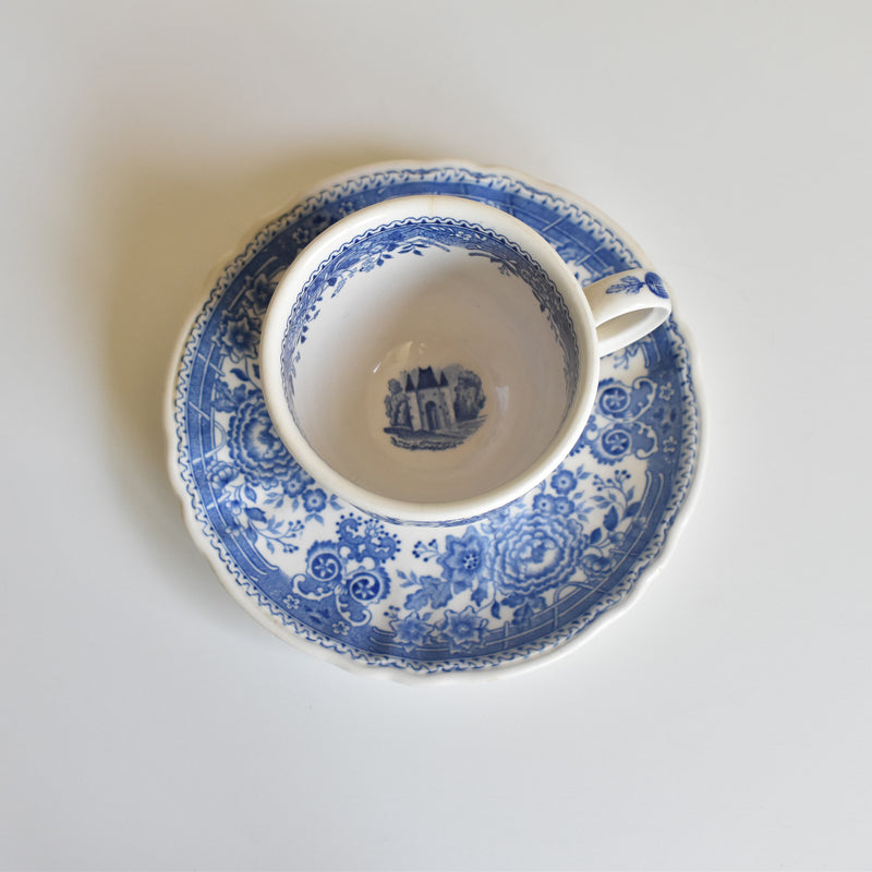 Vintage Coffee Cup & Saucer Villeroy & Boch Burgenland