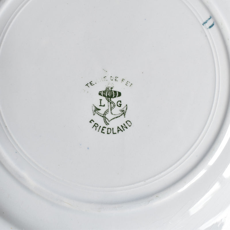 Antique Plate LG Clairefontaine Friedland