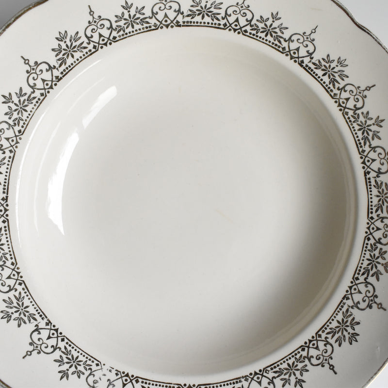 Vintage deep plate Villeroy & Boch 7206 Gold E