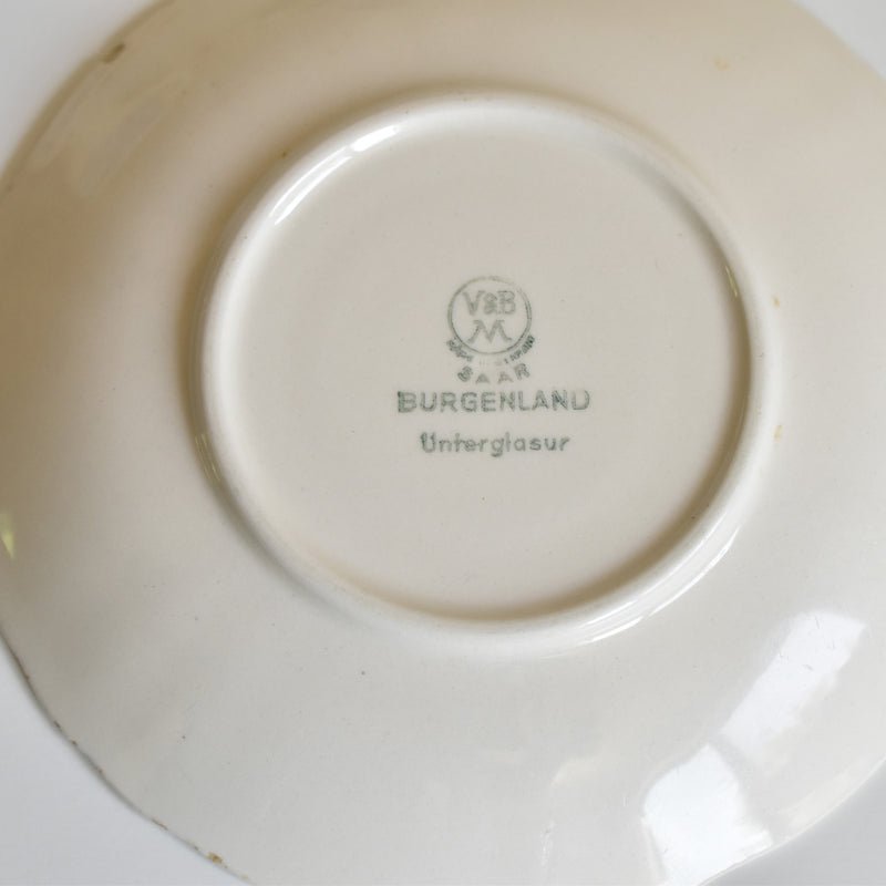 Vintage Coffee Cup & Saucer Villeroy & Boch Burgenland