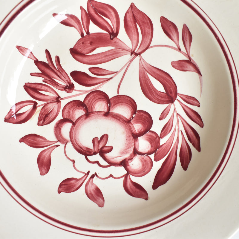 Vintage Deep Dish, Digoin & Sarreguemines, 16 D