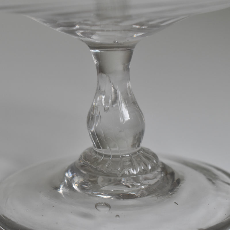 Vintage Blown Glass Compote