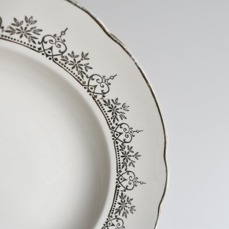 Vintage deep plate Villeroy & Boch 7206 Gold E