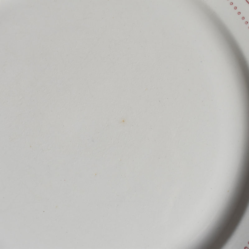 Antique Plate U&C Sarreguemines Carina A