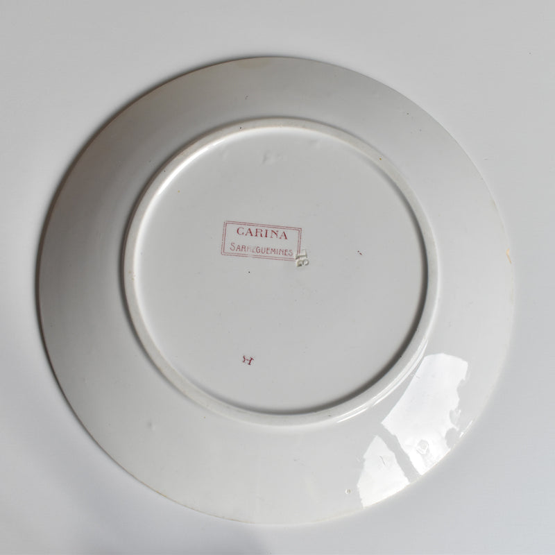 アンティークプレート U&Cサルグミンヌ Carina B