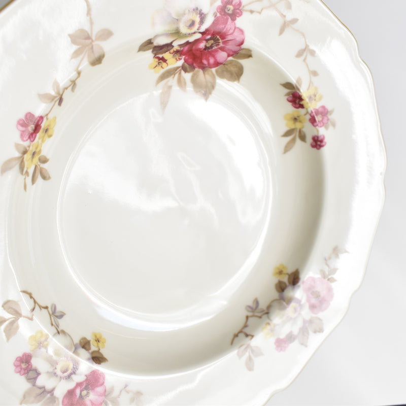 Vintage Deep Plate Hutschenreuther Germany Madelaine D