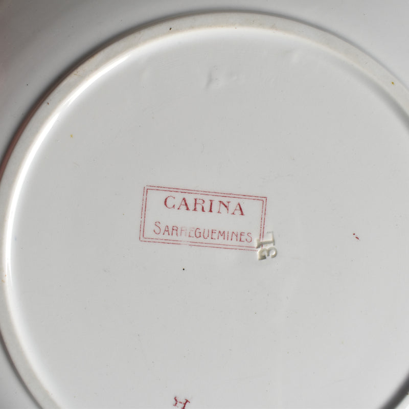アンティークプレート U&Cサルグミンヌ Carina B