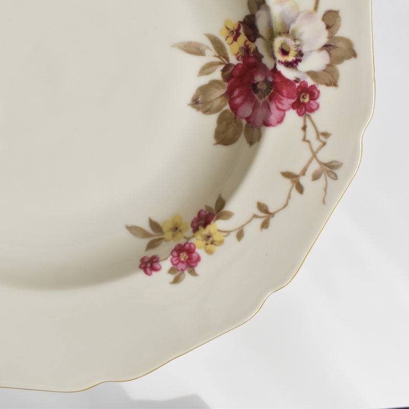 Vintage Deep Plate Hutschenreuther Germany Madelaine D