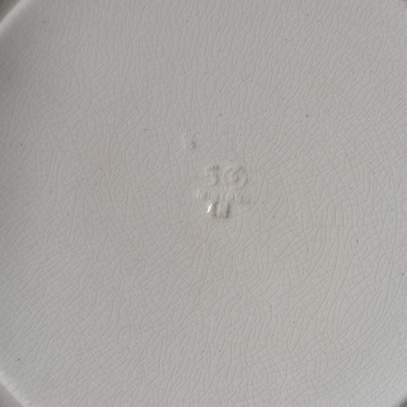 Antique Plate Minton Creamware A