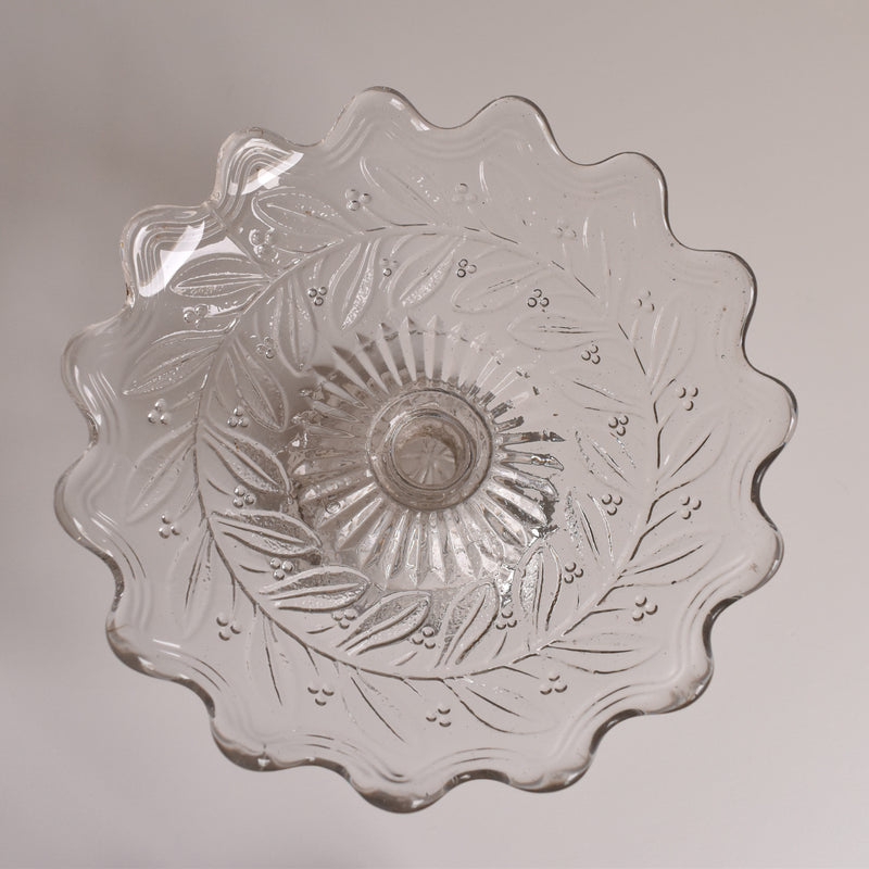Vintage Glass Compote Gui