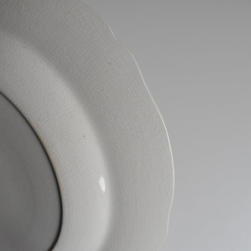 Antique Plate Minton Creamware A