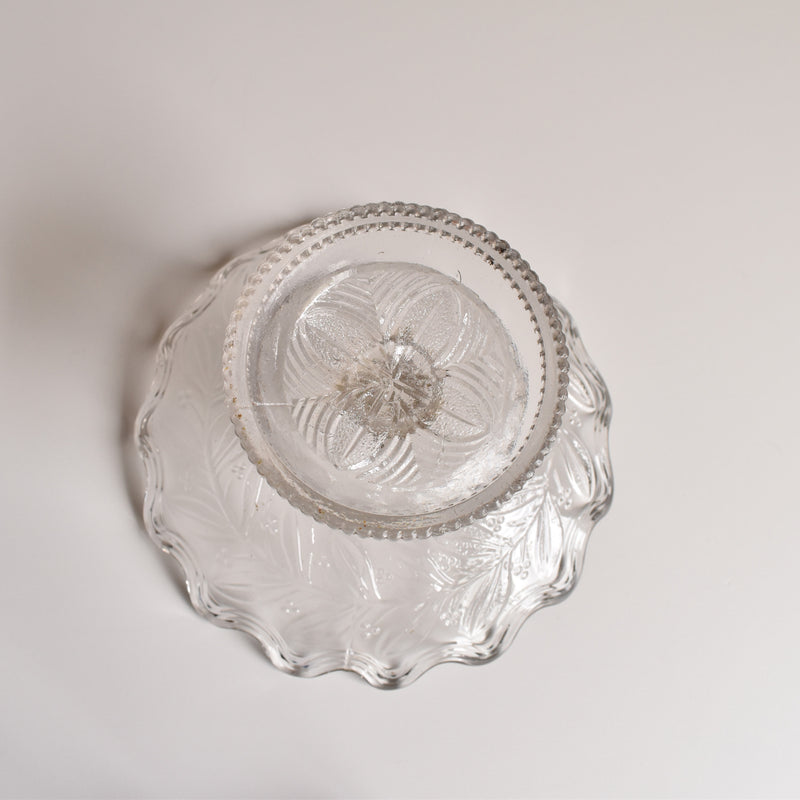 Vintage Glass Compote Gui